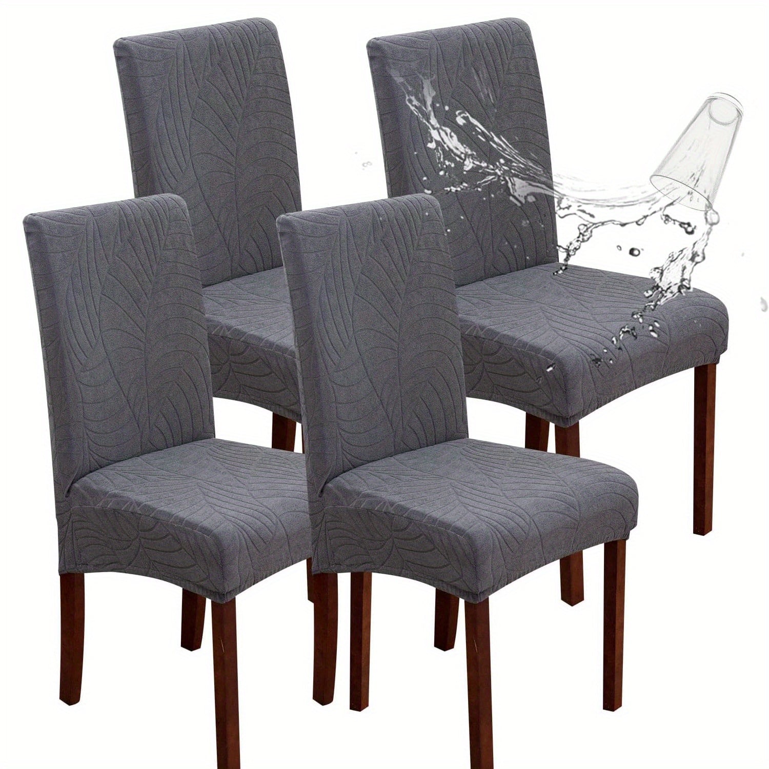 Съемные чехлы для стульев доступны в наборах по 2, 4 или 6 штук. Удобные для домашних животных и съемные, эти интегрированные чехлы для стульев идеально подходят для использования на кухнях, в отелях и ресторанах.