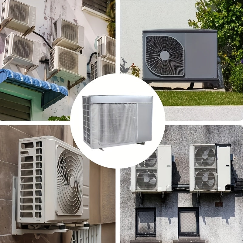 Outdoor Air Conditioner Cover for Central Units Rain Sun Dust Protection