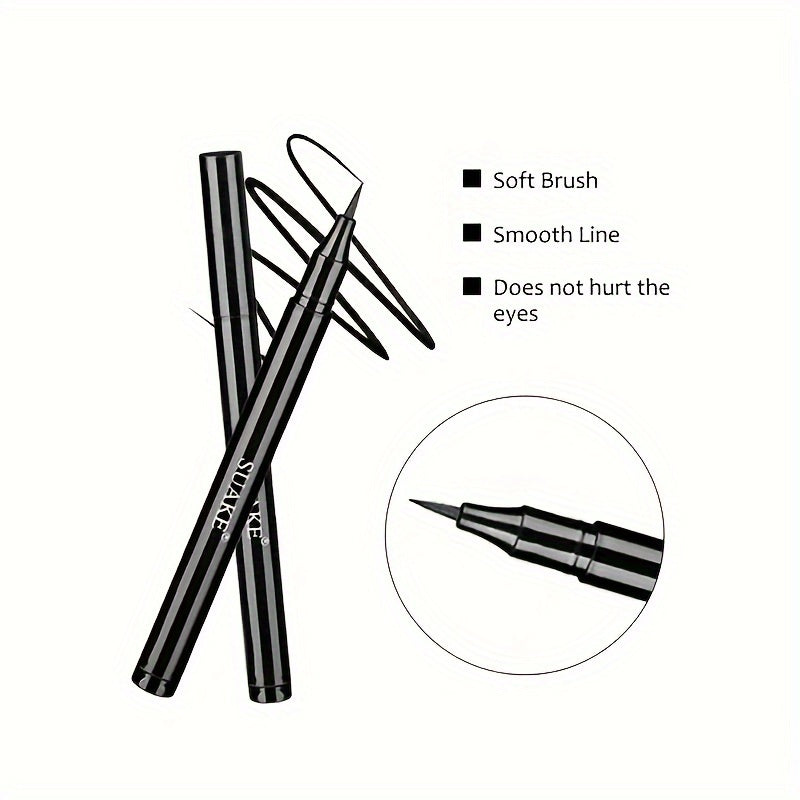 Tez quriydigan ko'z qalam, uzoq muddatli, silliq, mat finish uchun, suv o'tkazmaydigan va tarqalmaydigan.