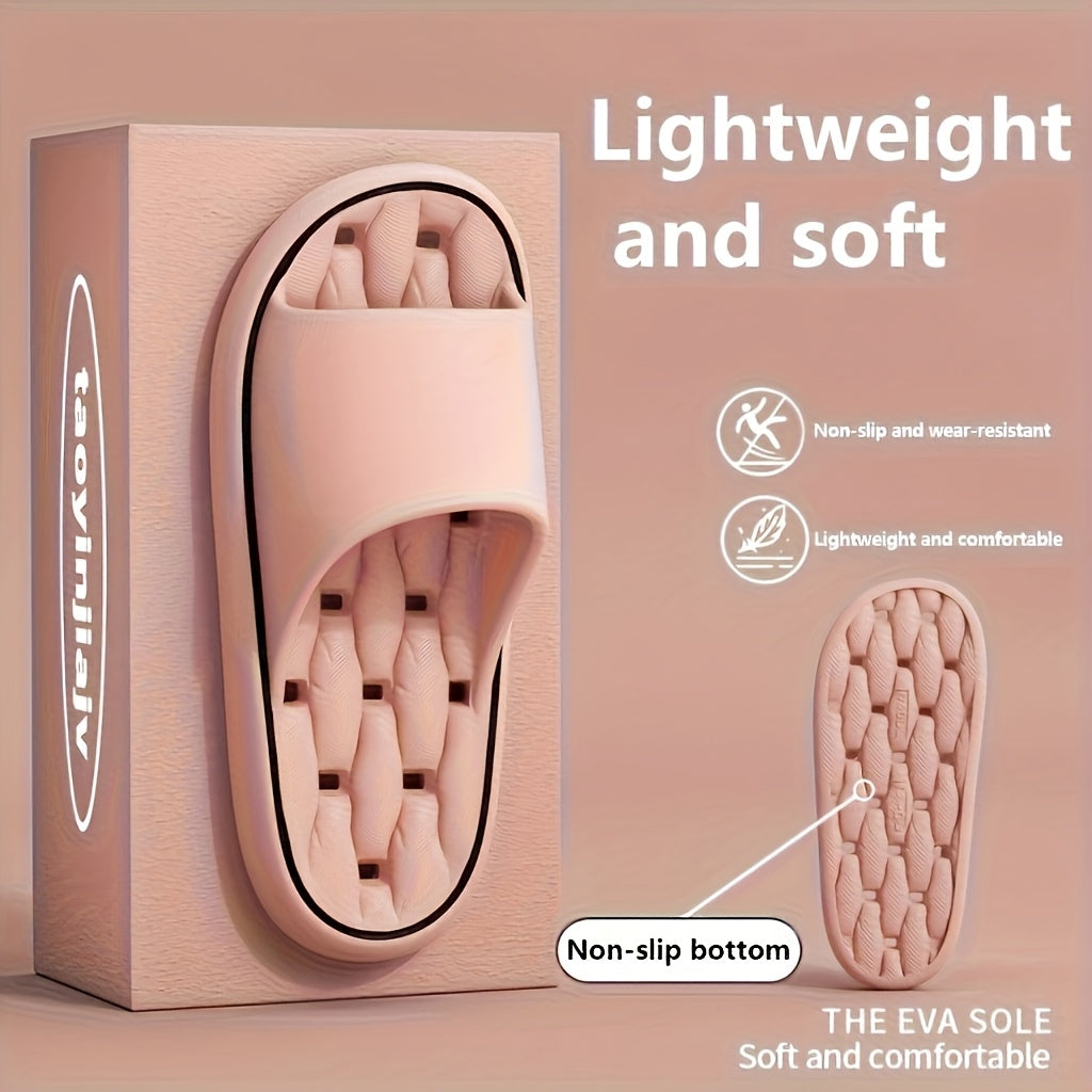 Women Indoor Slippers Comfortable Soft Sole Slip-On Casual Sandals