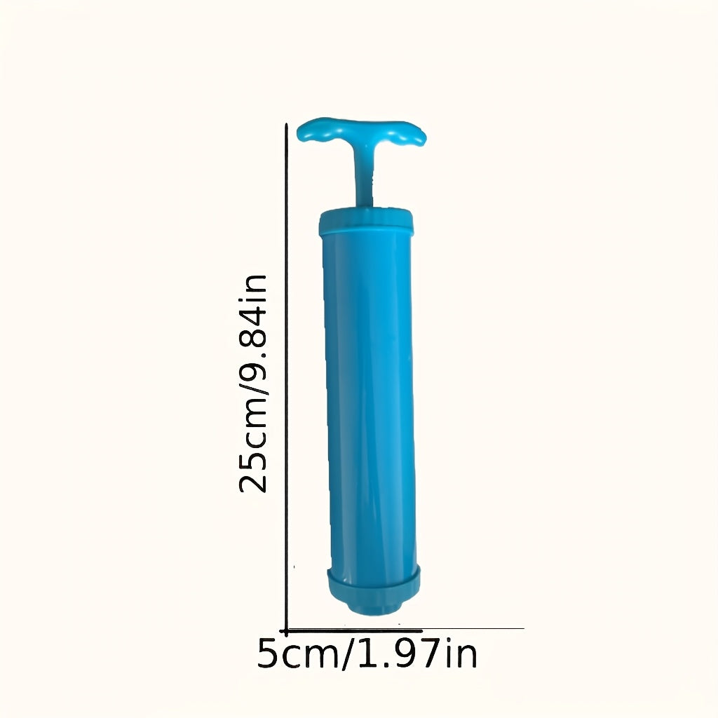 Conjunto de bolsas de almacenamiento manual con aspiración para ropa y organizador de espacio para látex