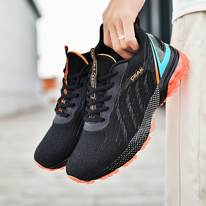 Men's Breathable Fabric Casual Shoes for Outdoor Activities Hiking Training All-Season