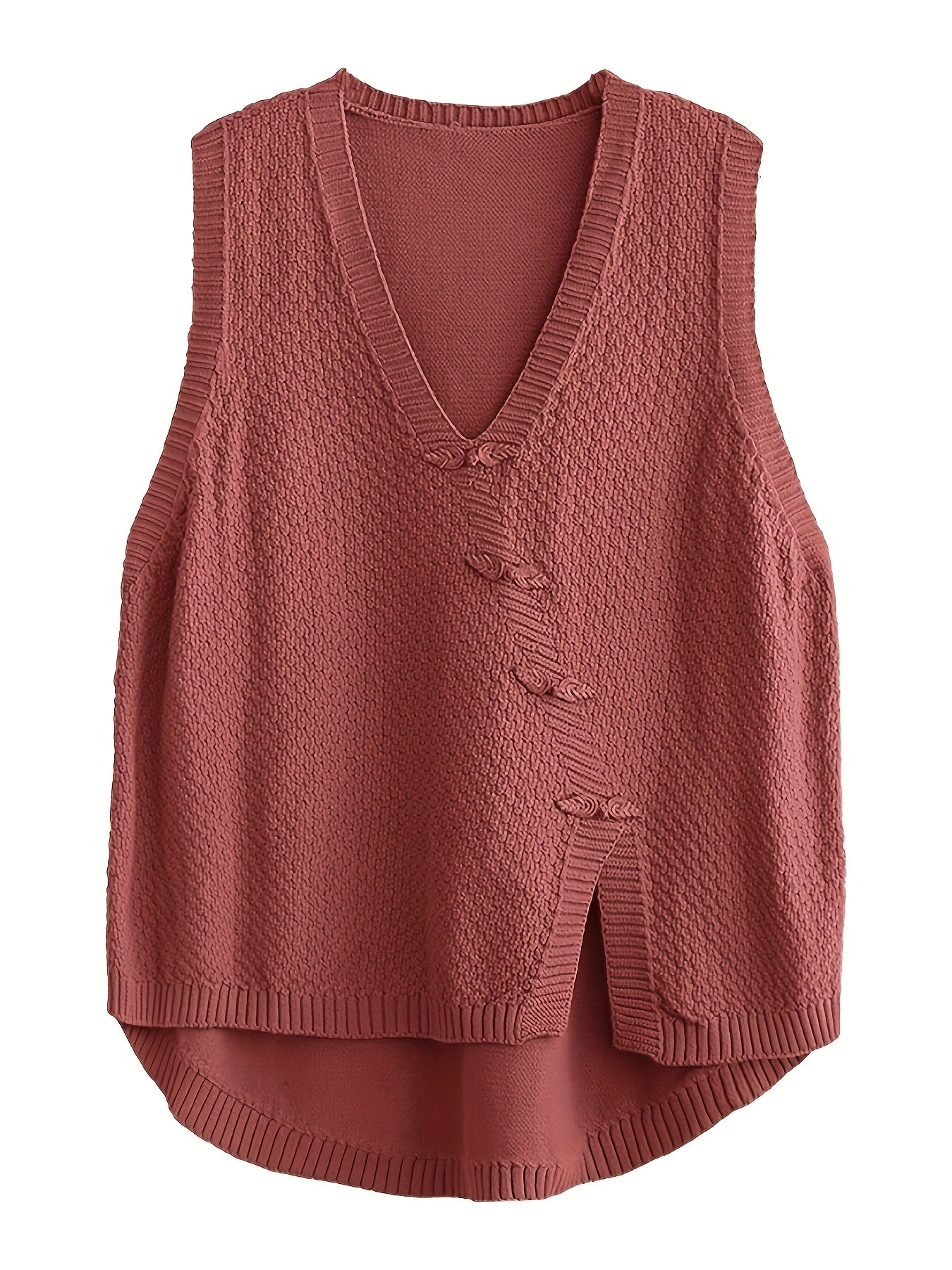 Ayollar uchun Sariq Mustard V-yuzi Kardigan Kiyim Yengil Kundalik Qavatli Layering