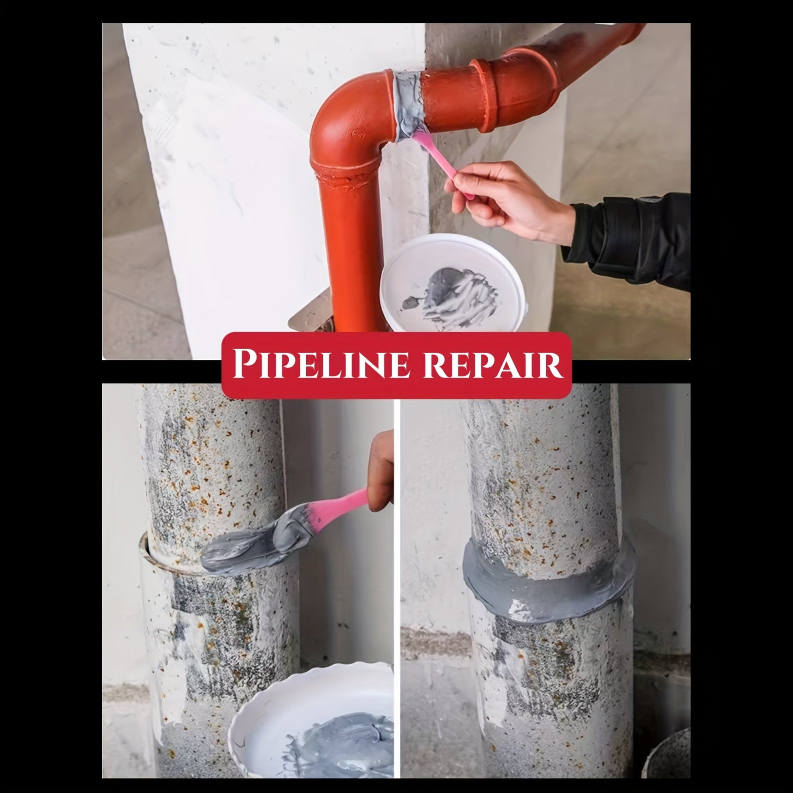 Metal Repair Paste Set, 100g Heat-Resistant Cold Welding for Metals Plastics Woods