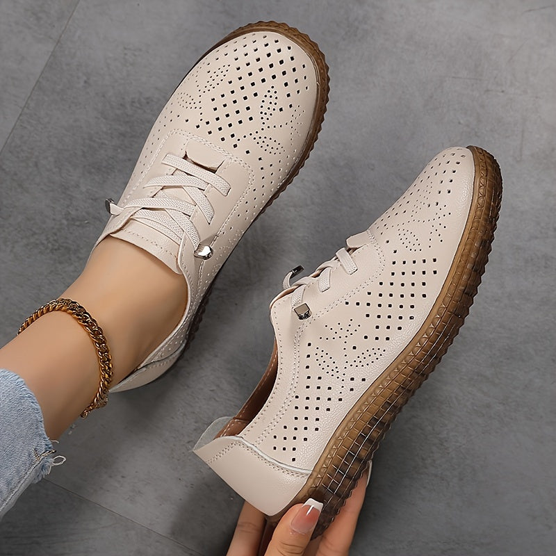 Women's Slip-On Flats Loafers Mules Casual Shoes in Leather