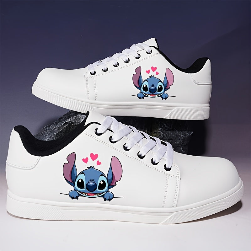 Unisex Canvas Sneakers with Heart Accents and Breathable Sole