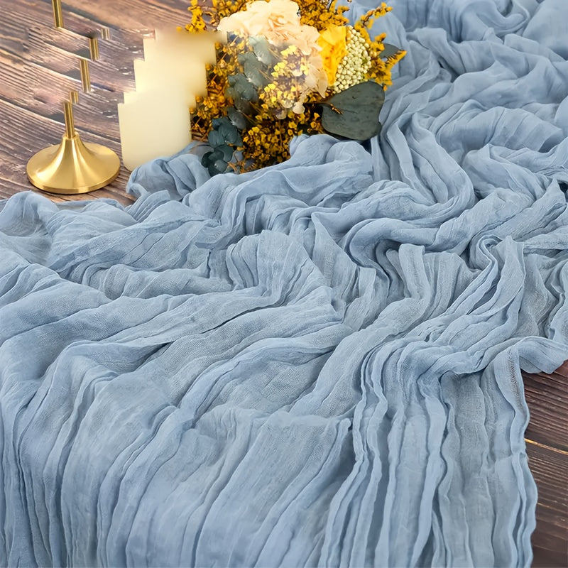 Ko'p rangli qirqilgan stol bayrog'i - nafis ovqatlanish stoli bezaklari