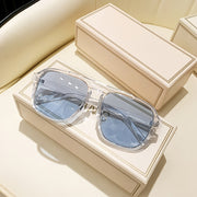 Large Vintage Frame Fashion Glasses with Y2K Style for Gifting