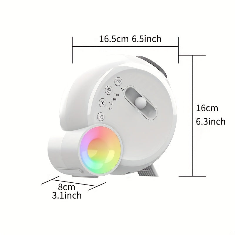 Kids Starry Night Projector Set with RGB Lights | 13-in-1 Nebula, Music, 4K