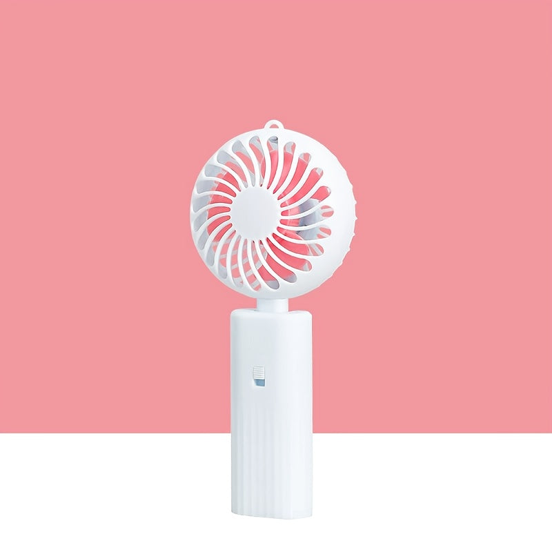 Mini Battery-Operated Fan Ultra Quiet Portable Desk Fan Adjustable Speed Compact for Travel Camping
