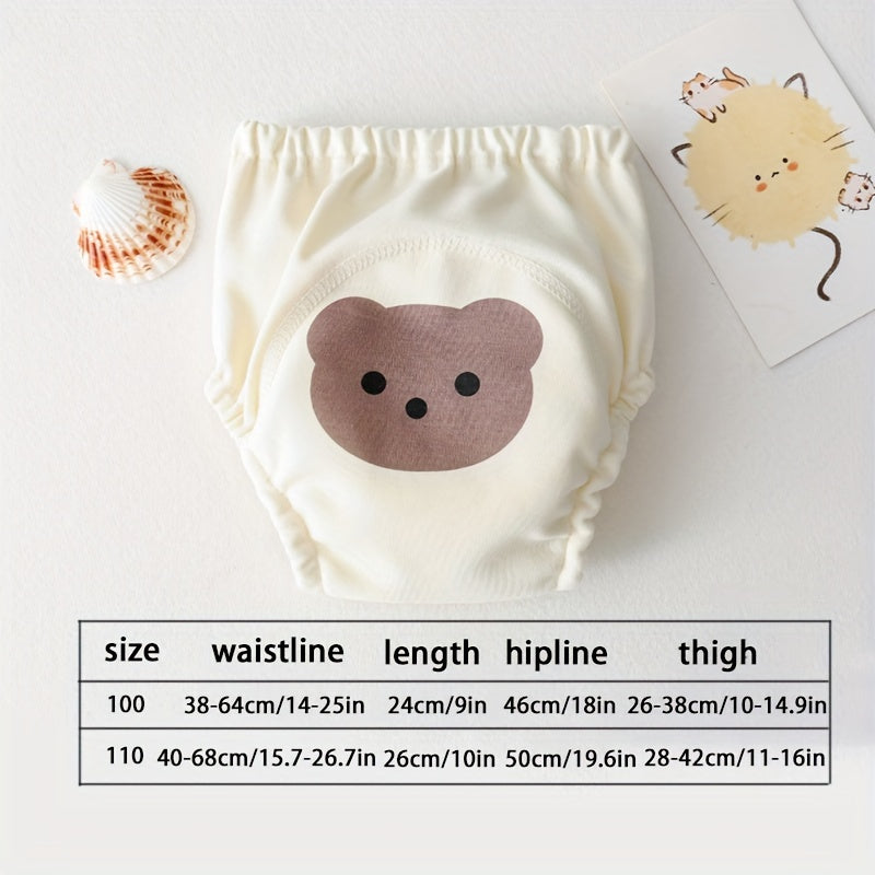 Kichkina bolalar uchun quruq, nafas oladigan paxta qayta ishlatiladigan ta'lim kiyimlari