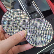 Universal Silicone Bling Car Cup Coaster Anti-Slip Rhinestone