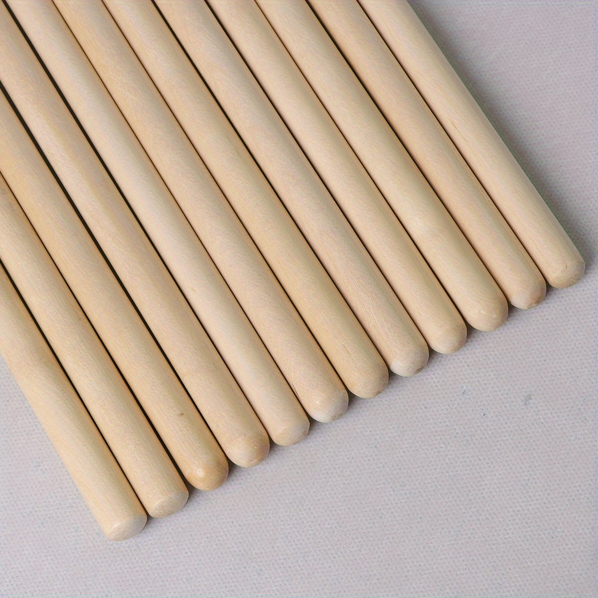 Maple Wood Drumsticks Tandem Set in Camel and Khaki Multiple Sizes