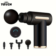 Handheld Rechargeable Muscle Massage Gun for Neck Back Deep Tissue Therapy