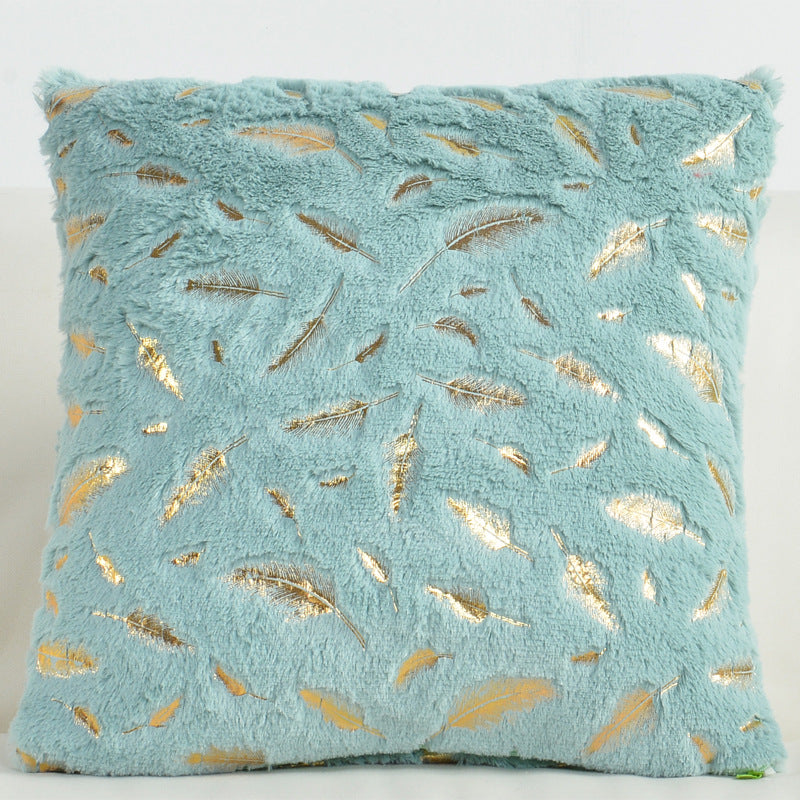 Роскошная наволочка для декоративной подушки из искусственного меха без наполнителя, идеально подходит для дивана, спальни, автомобиля.