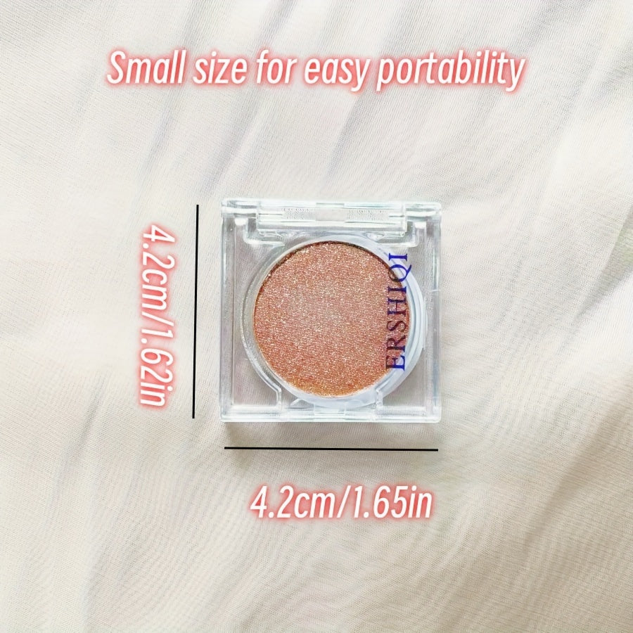 Монохромная пудра-подсветка с блестками для лица и глаз, водостойкая, легкая, с блестками