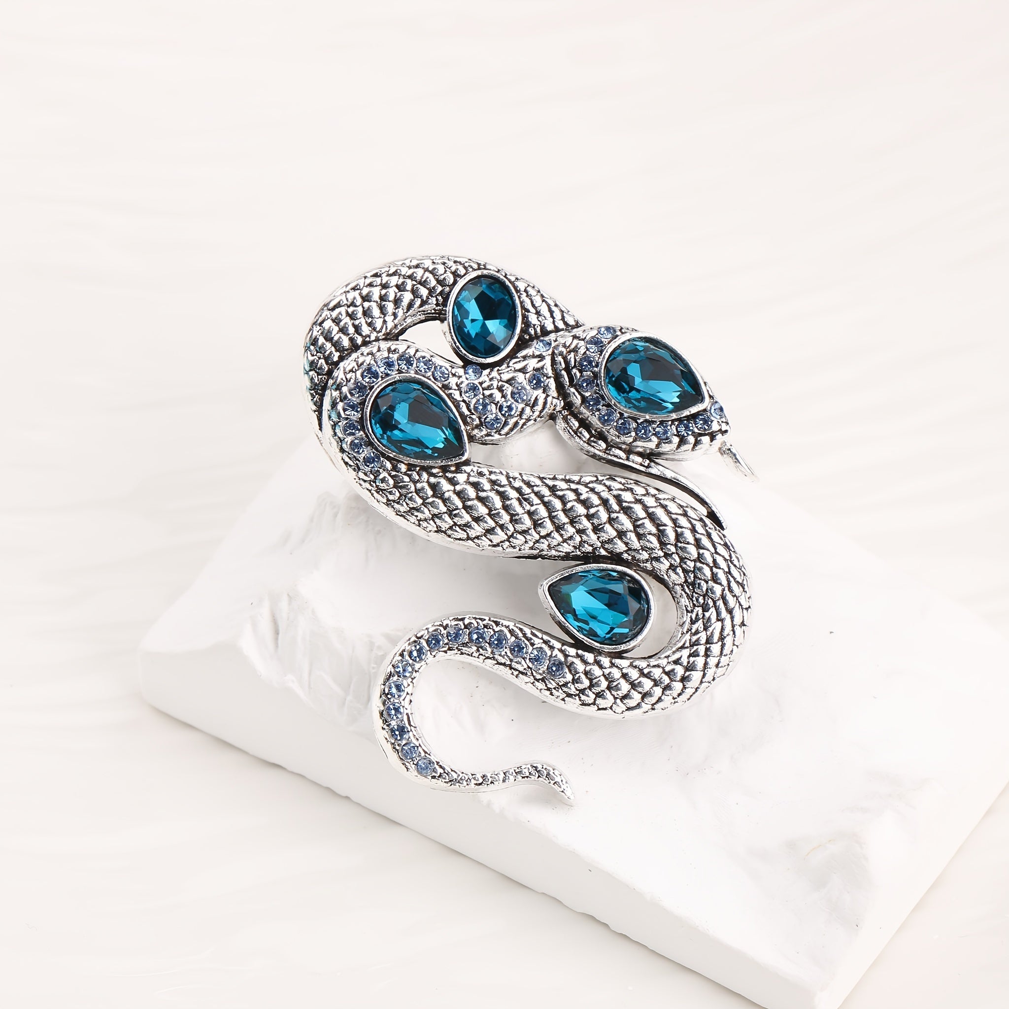 Year of the Snake Brooch for Women Elegant Corsage Delicate Accessory