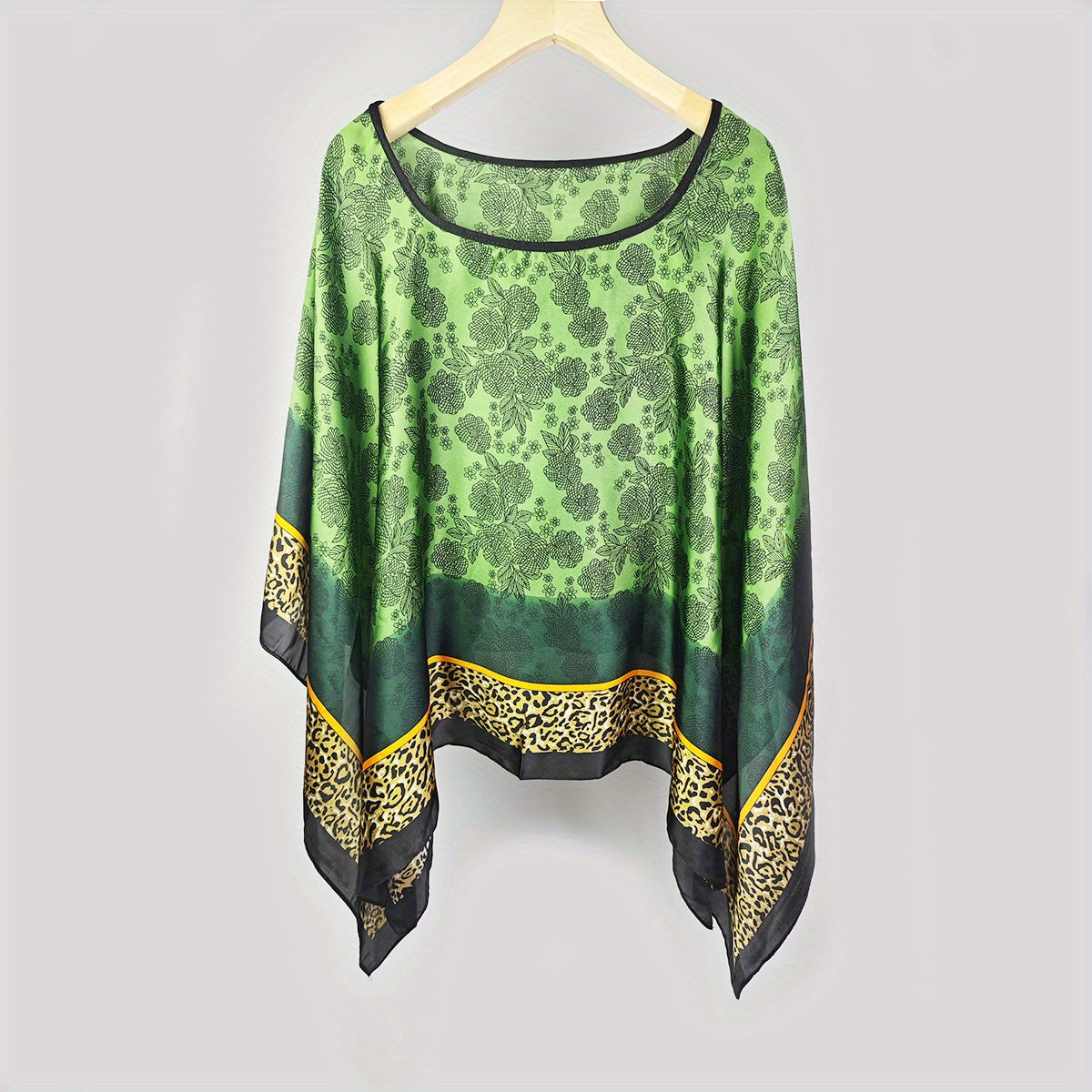 Women's Sun-Protective Breathable Fabric Shawl Summer Wrap for Daily Use