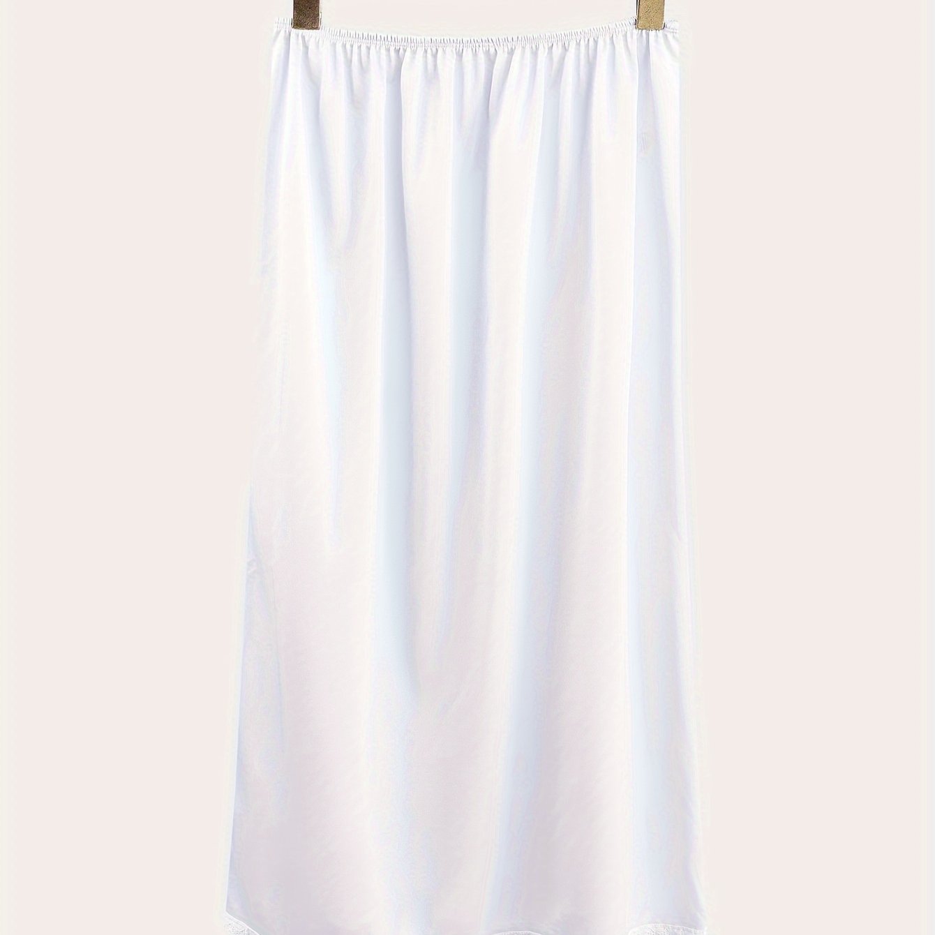 Women's Lace Patchwork Mid-Length Skirt Anti-Transparent Casual Skirt