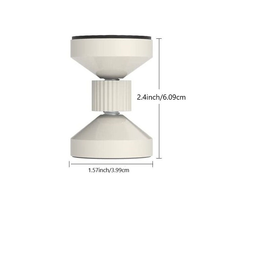 2 ta Moslashuvchan Boshqaruvchilar to'plami - Elektr energiyasi talab qilinmaydi, Kuchli plastikdan tayyorlangan, Yotoq va divanlar uchun klassik dizayn