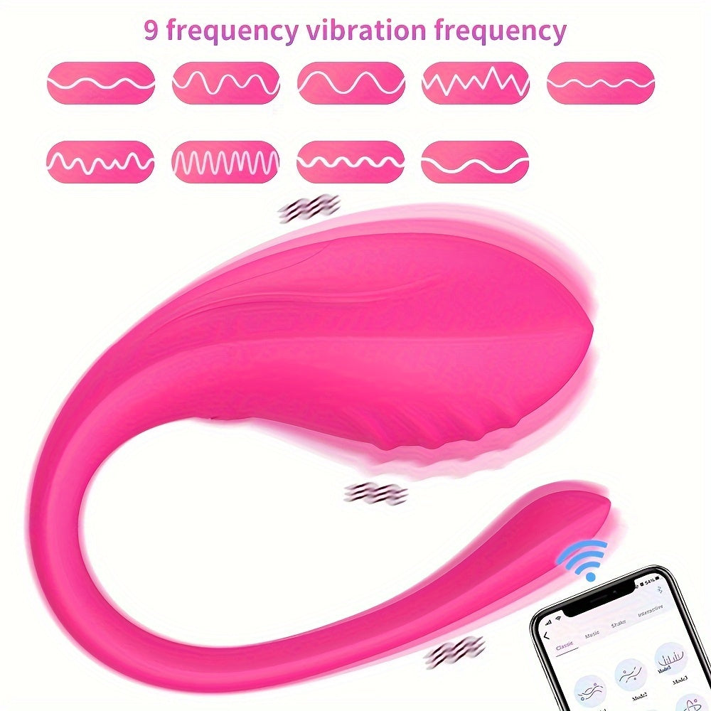 Wireless Silicone Vibrating Egg for Women and Couples with App Control