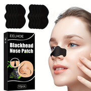 Unisex Bamboo Charcoal Nose Mask Deep Cleansing 10 Pack