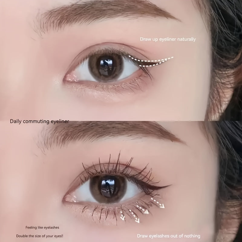 Женский водостойкий гелевый карандаш для глаз с яркими цветами и длительным эффектом