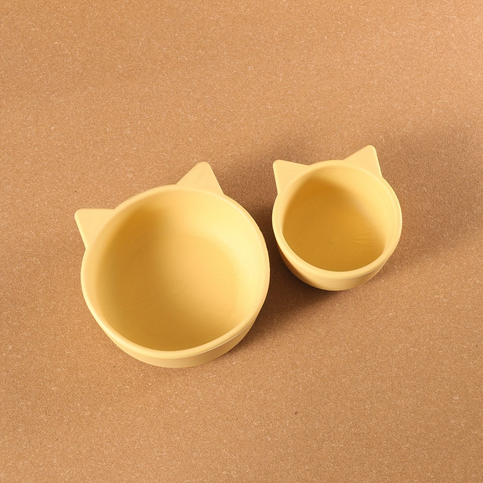 Kids Silicone Feeding Set with Bear-Shaped and Snack Bowls BPA-Free Food-Grade Safe