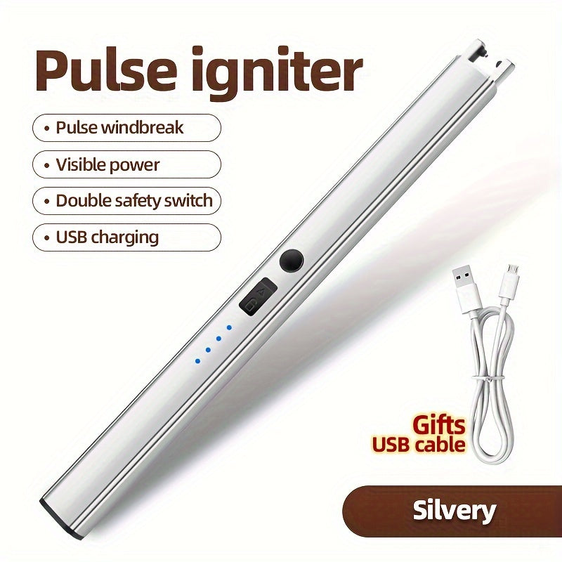 Rechargeable Kitchen Ignition Gun Stick Lighter for Gas Stoves and Candles
