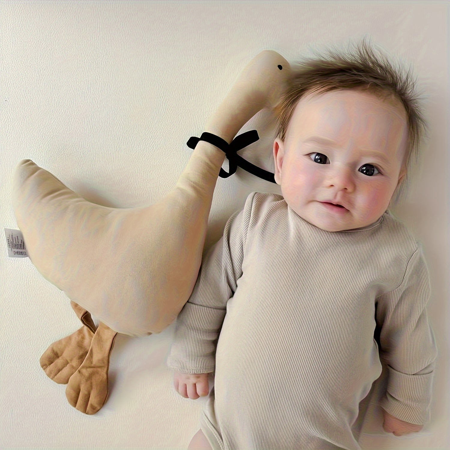 Plush Toy Gift Set Featuring Cartoon Animal Dolls Baby Giraffe Chicken Goose for Kids