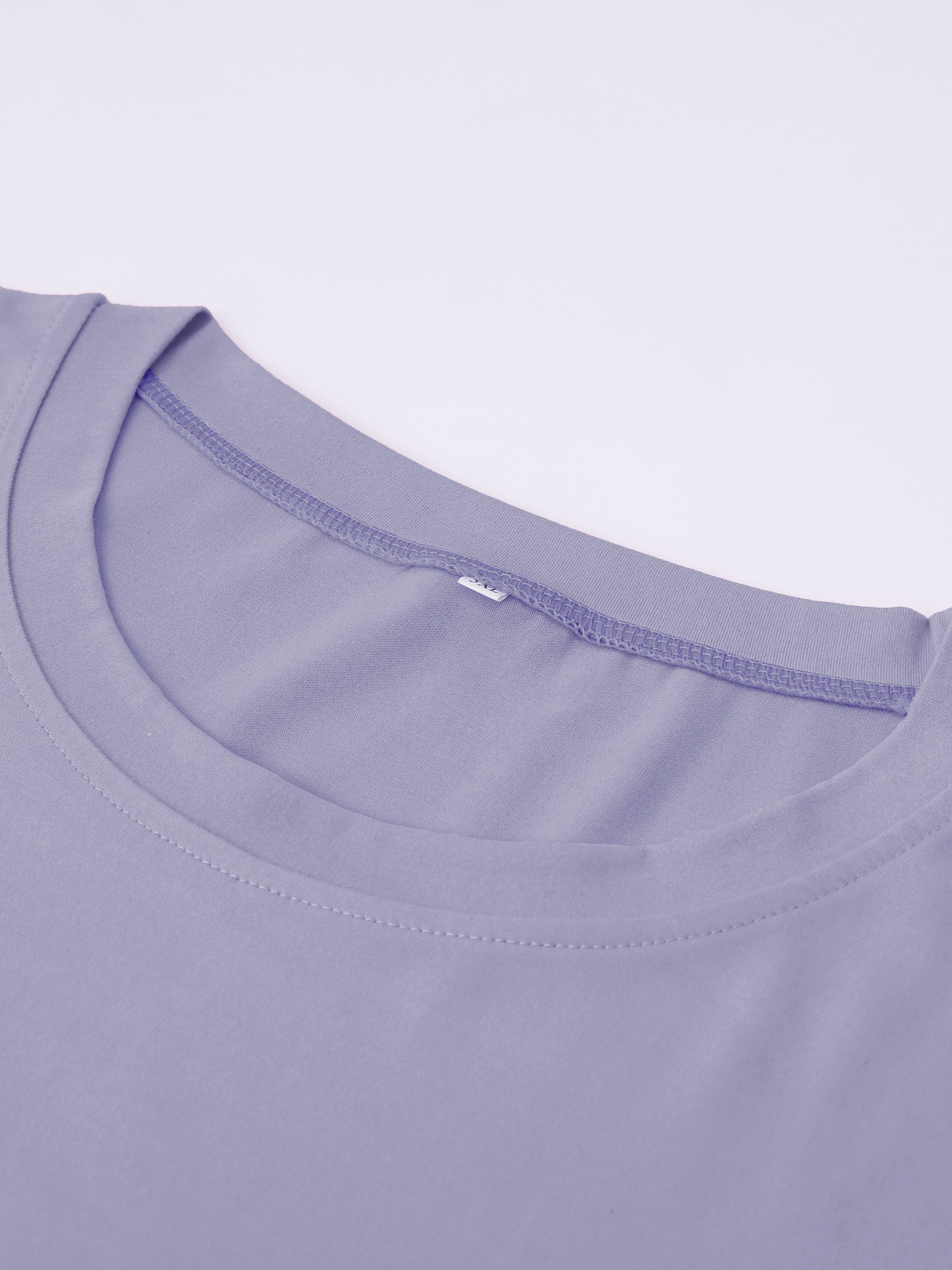 Plus Size Casual Pajamas Set Women Long Sleeve Tee and Plaid Pants Comfortable Loungewear