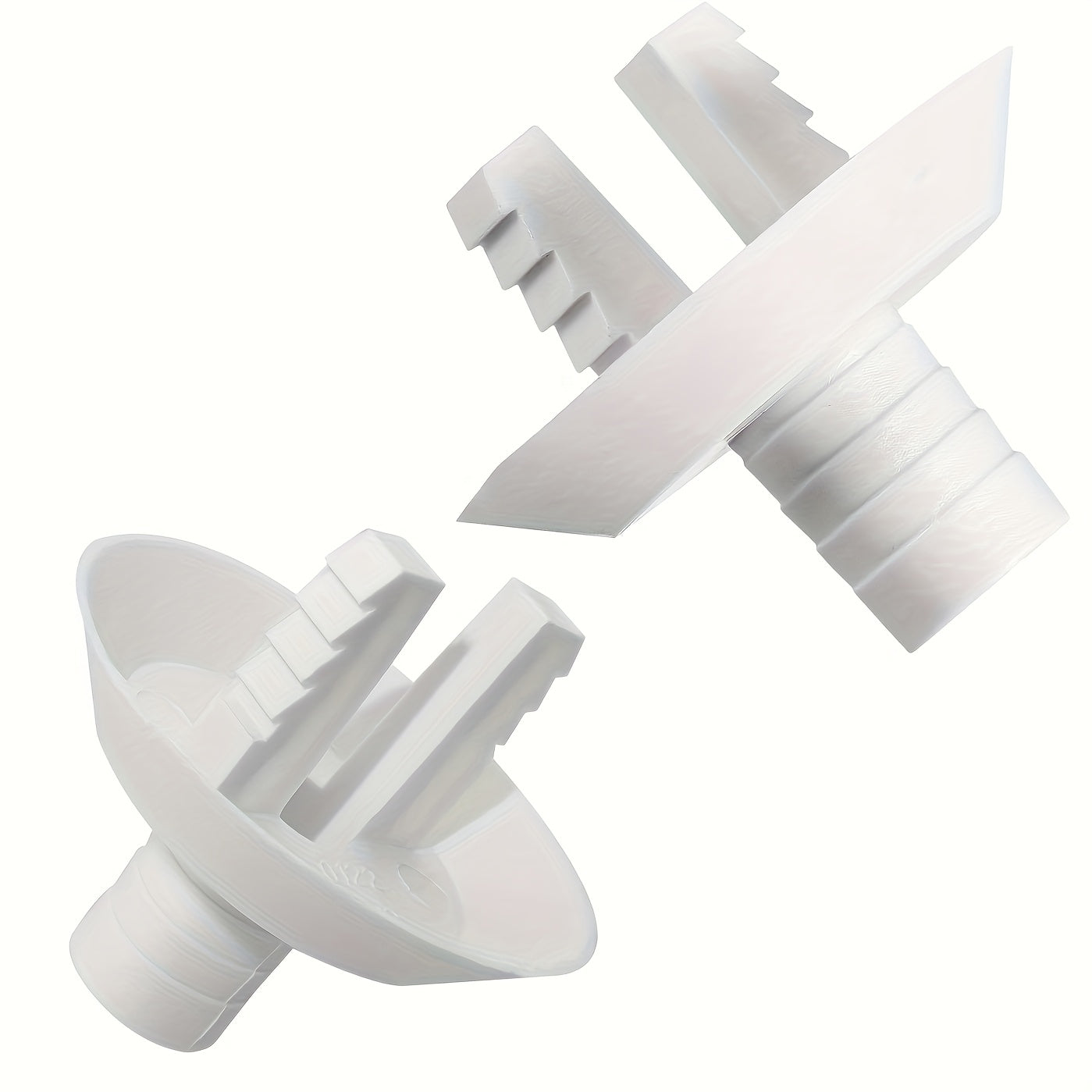 28mm Plastic Bent Angle AC Drain Pipe Connectors Set for Air Conditioner Installation