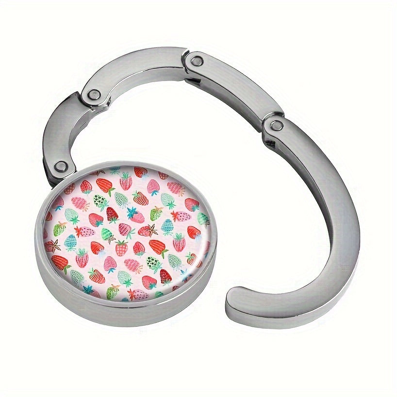 Складной розовый металлический крючок для сумки для путешествий и подарков