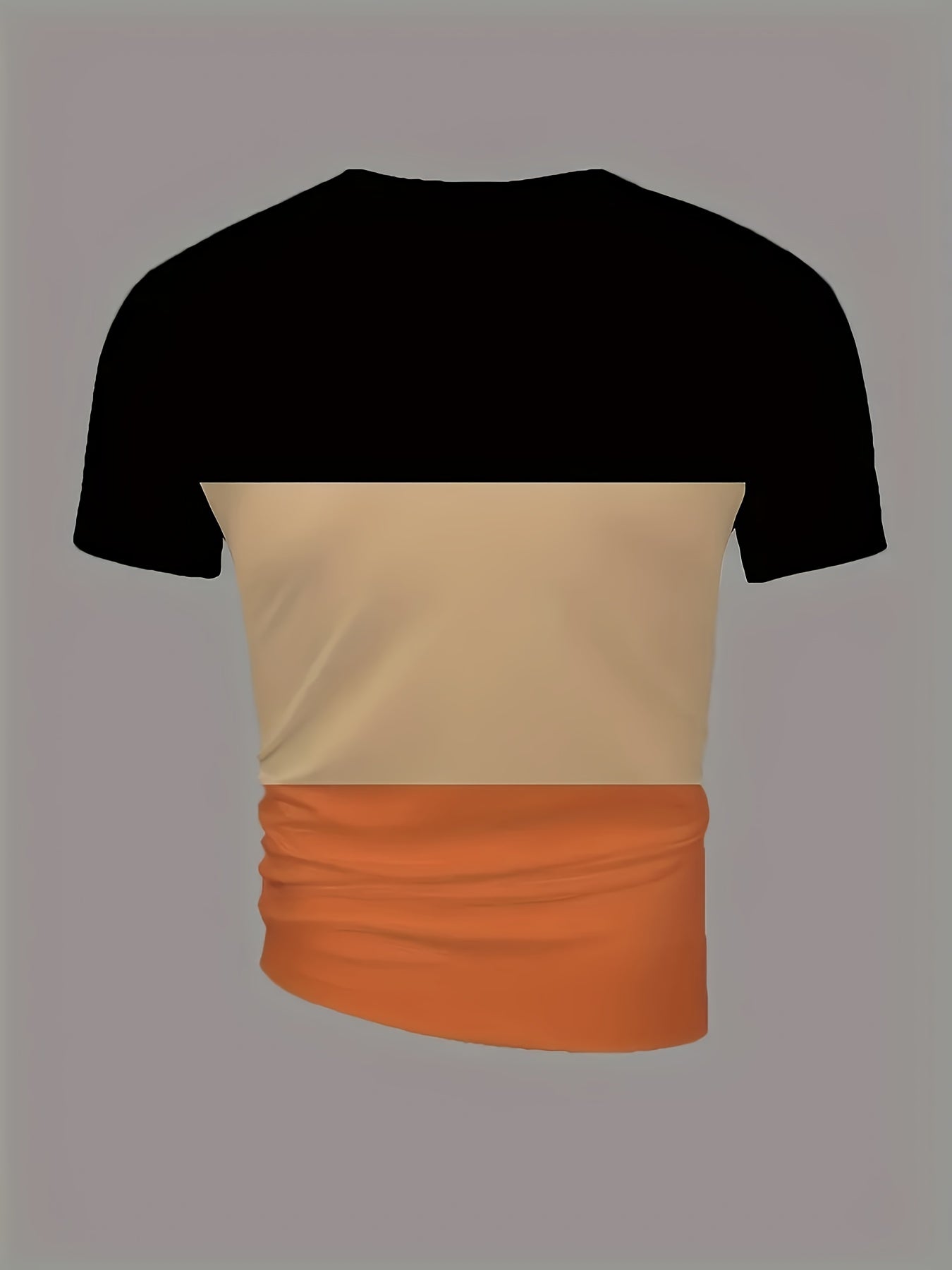 Мужская футболка с коротким рукавом и принтом букв, круглый вырез, полиэстеровая смесь, повседневная летняя спортивная одежда, большой размер