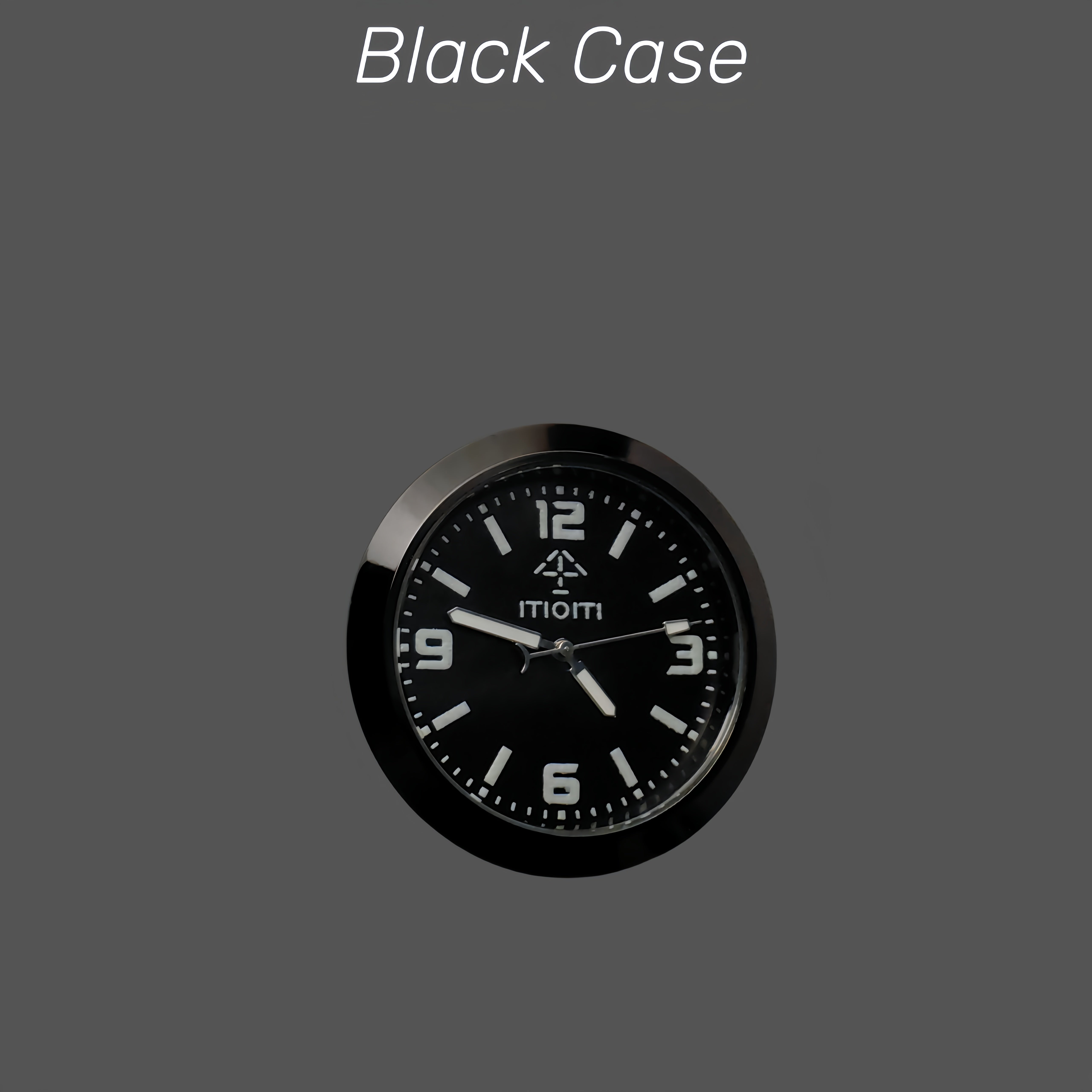 Luminous Car Clock with Super Luminous Fonts for High-End Vehicles and Home Use
