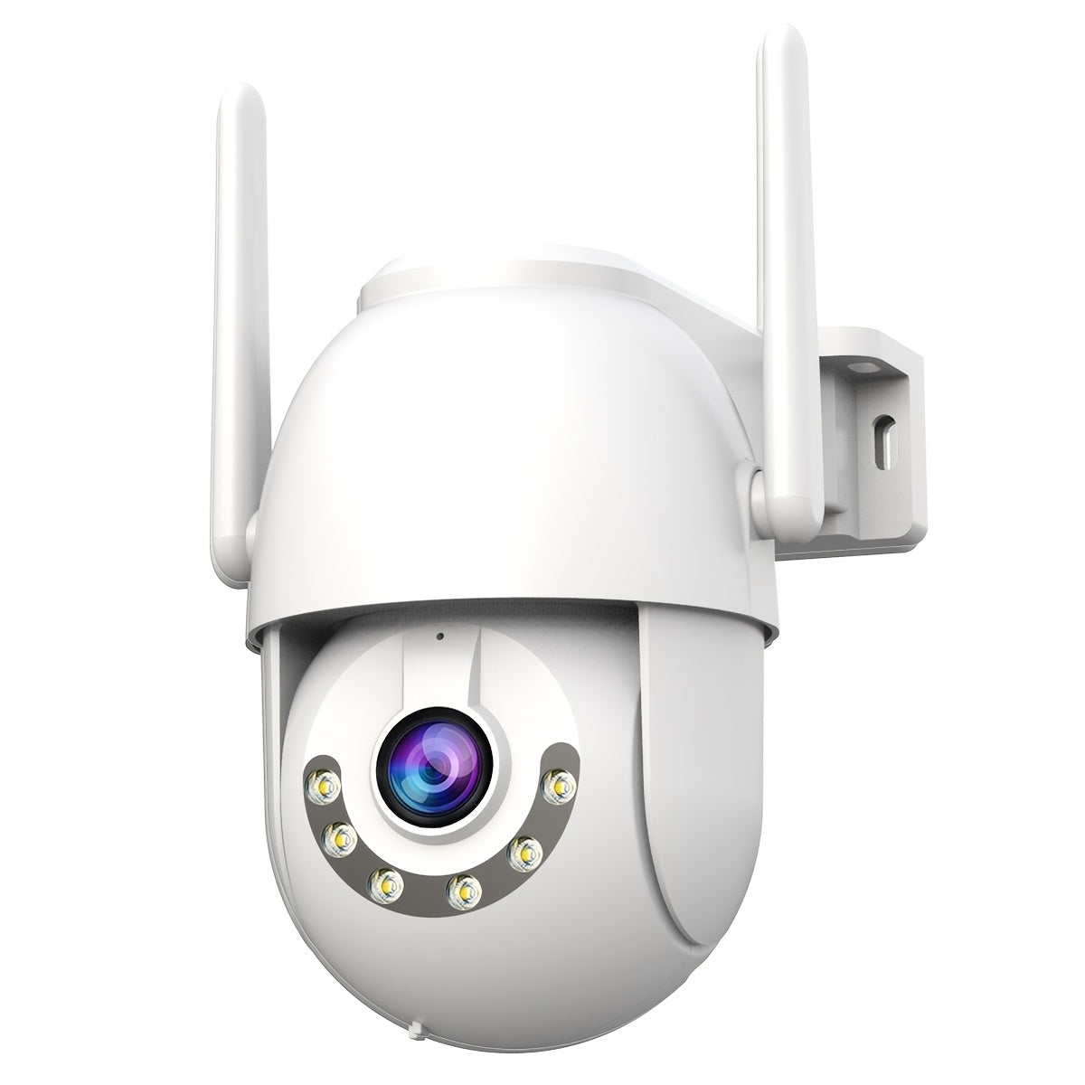 Wireless Security Camera 1080p HD Night Vision Pan Tilt Two-Way Audio Waterproof