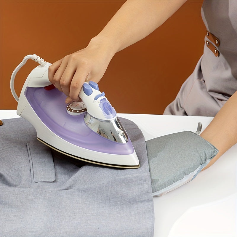 Compact Handheld Ironing Board Blue White Foldable Heat Resistant Slipping Resistant