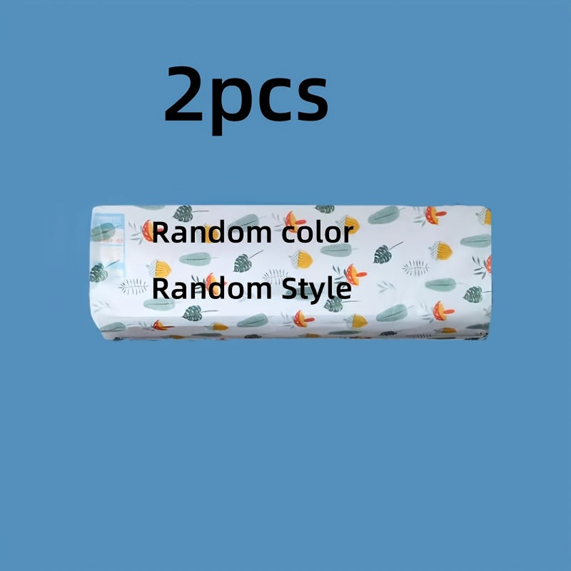 Wall-Mounted AC Unit Dust Cover Floral Bird Pattern Waterproof Washable Reusable Indoor Outdoor