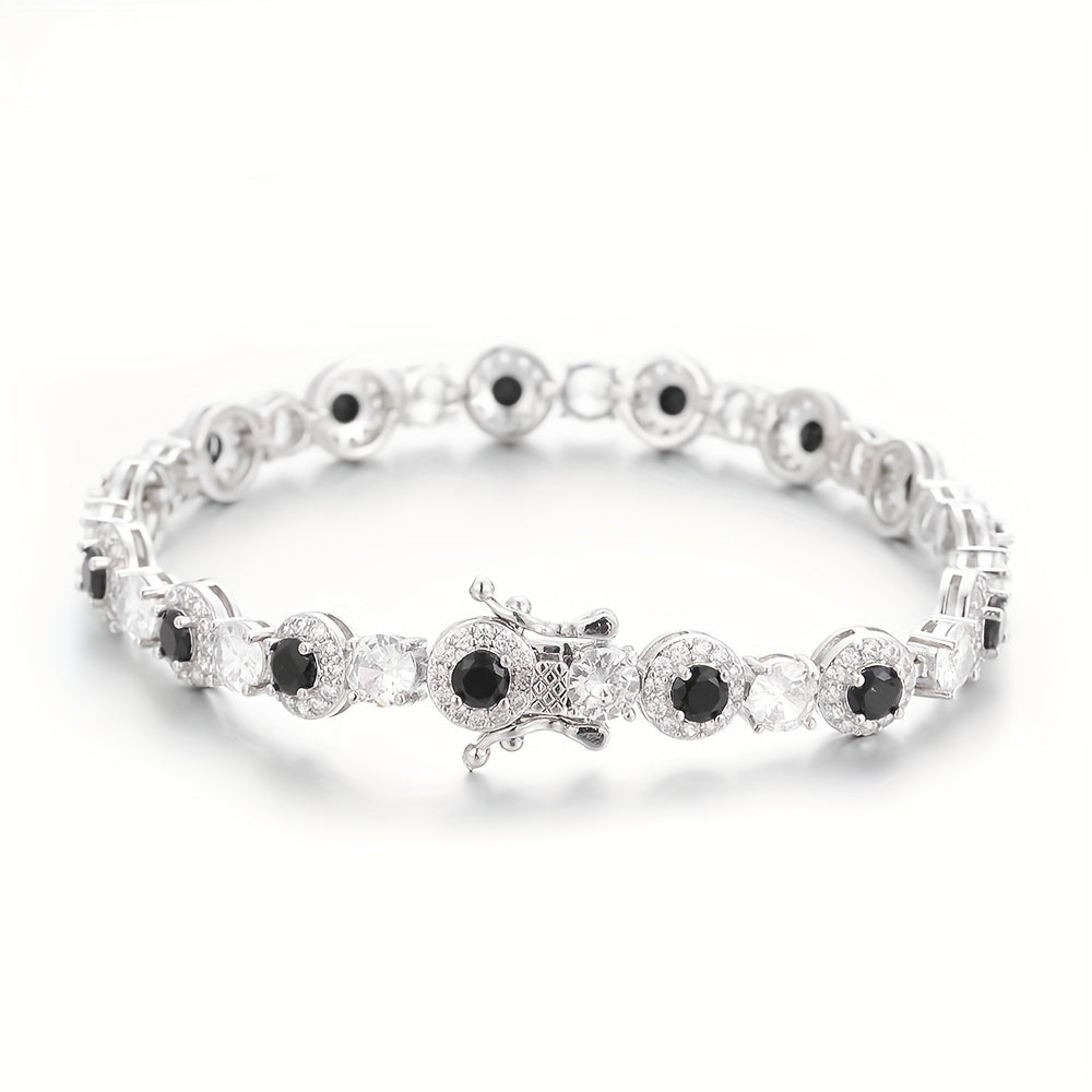 Moissanite Tennis Necklace 28 Carats D VVS1 Silver Feminine Birthstone