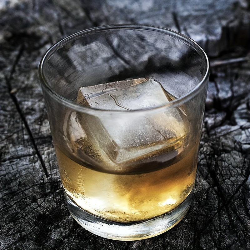 Large Silicone Ice Cube Tray With Lid Square Ice Molds Big Block Stackable