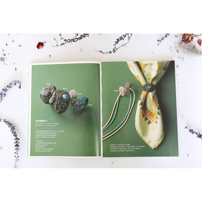 1 kun Janubiy Amerika uslubida rang-barang ip aksessuarlarini yaratish uchun