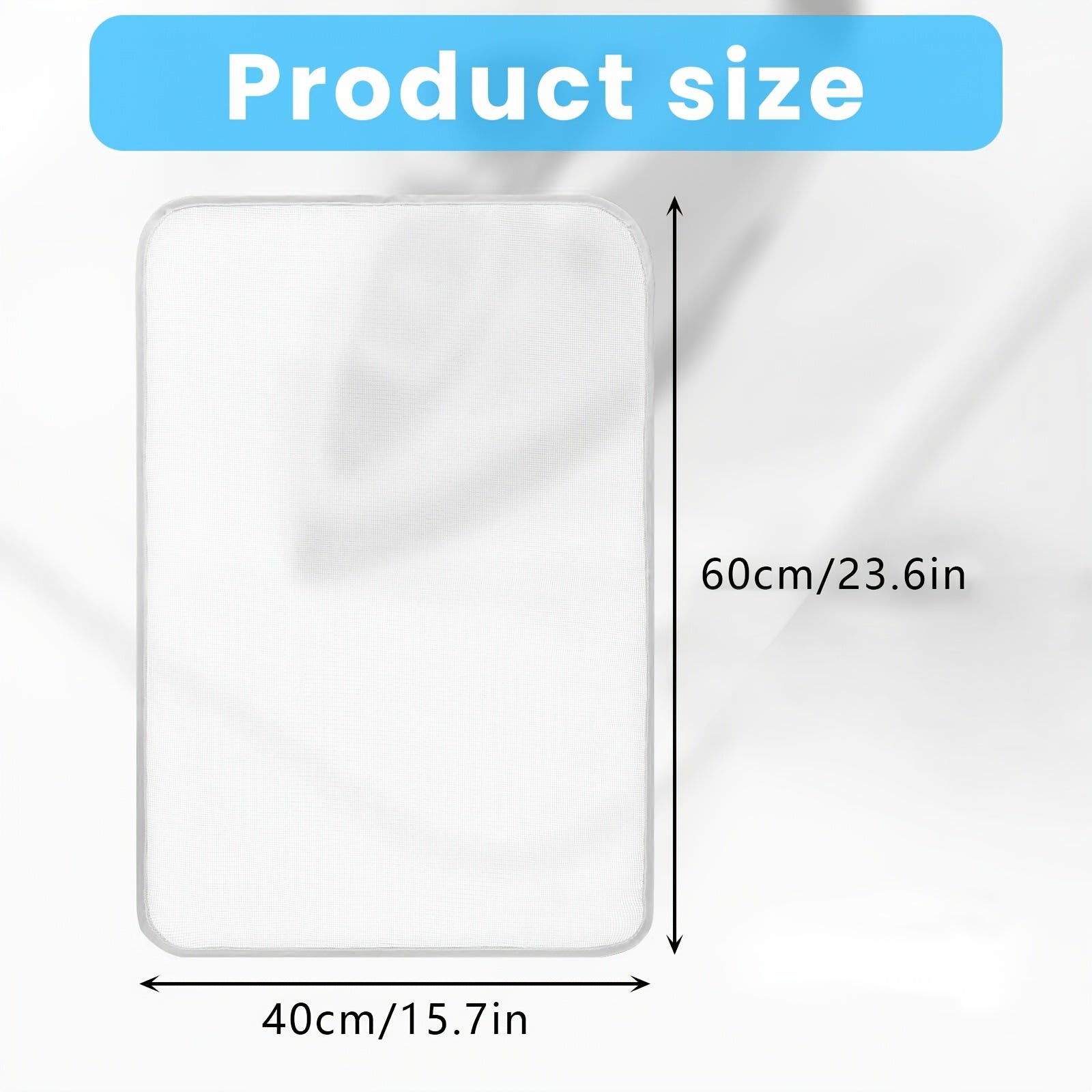 Многоразовая гладильная материя защищает одежду от ожогов, неэлектрическая, проста в использовании, долговечная для домашнего глажения.