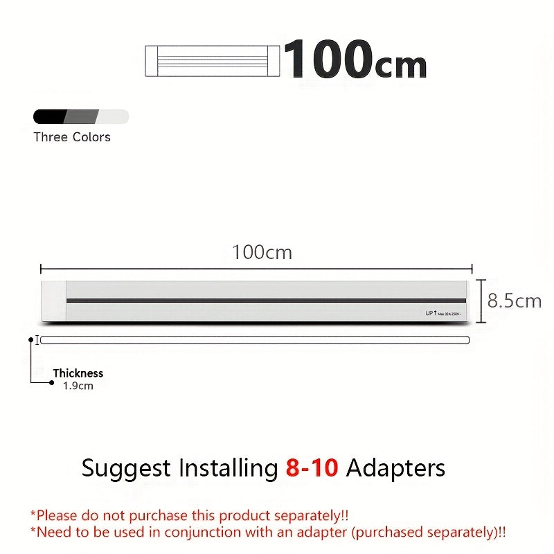 European Standard Rotating Wall Power Socket with USB Type C 220-240V Surface Mount