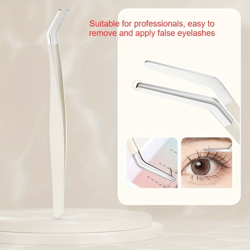 Щипцы для наращивания ресниц с изогнутым концом, аппликатор для ресниц, профессиональный инструмент