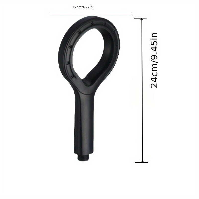 Cabezal de ducha de mano sin electricidad, presión de agua aumentada, baño cómodo