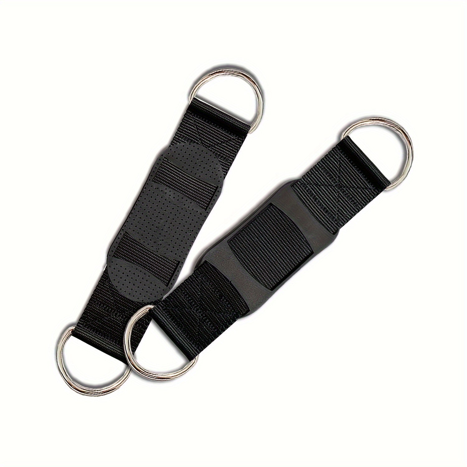 2pcs Tree Swing Straps Hanging Kit Nylon Outdoor Hammock Tire Saucer Green Black