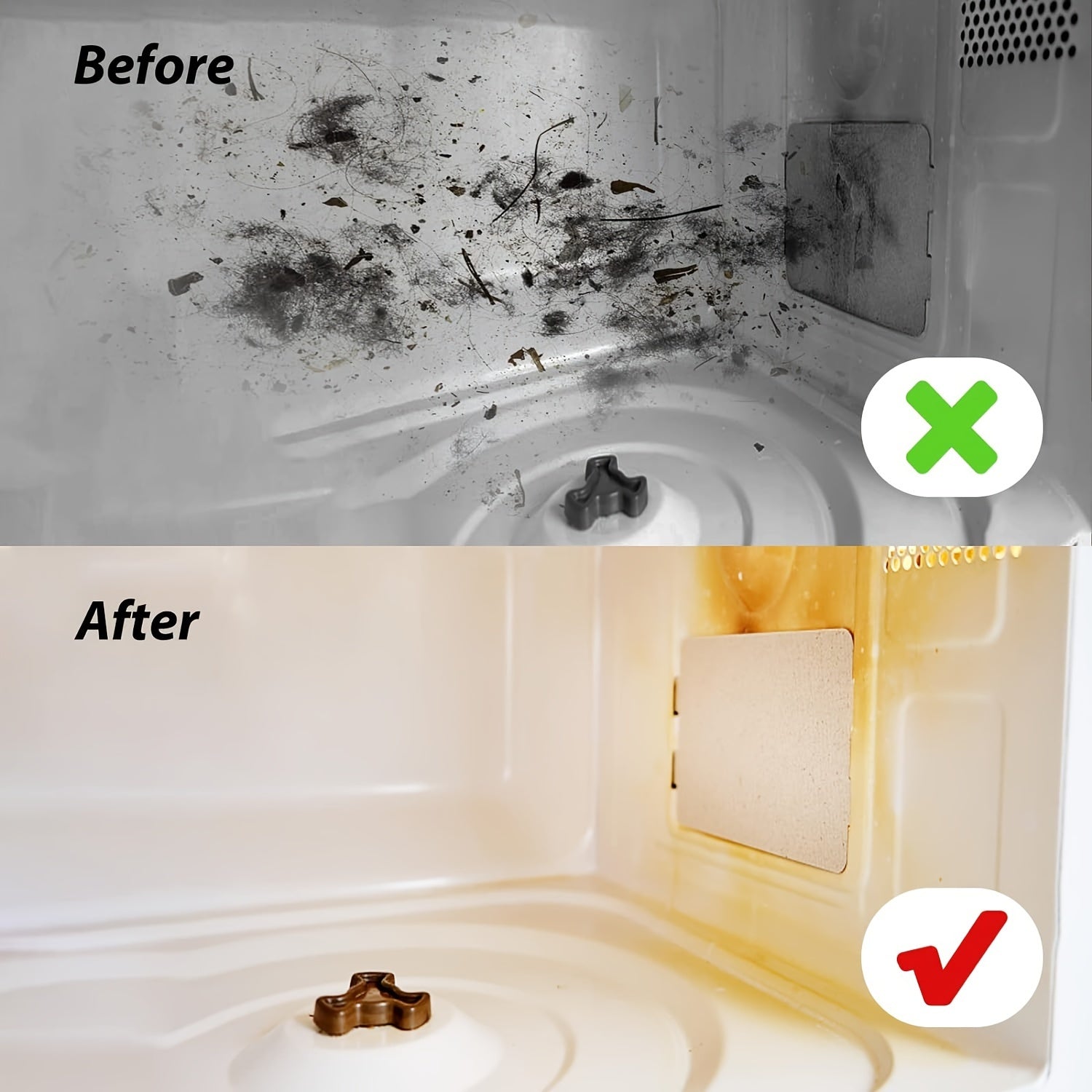 Set of 6 Heat Resistant Mica Sheets for Microwave Ovens 11.81cm x 10.01cm