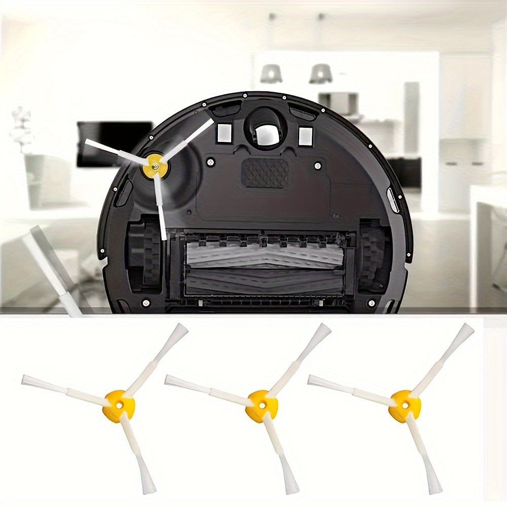 3 ta yon cho'tka almashtirish to'plami IRobot modellari 900, 800, 700 va 600 seriyalariga mos keladi, jumladan 960, 980, 985, 860, 870, 877, 880, 890, 891, 895, 805, 761, 770, 780, 790, 614, 650, 665, 671, 675 va 690.