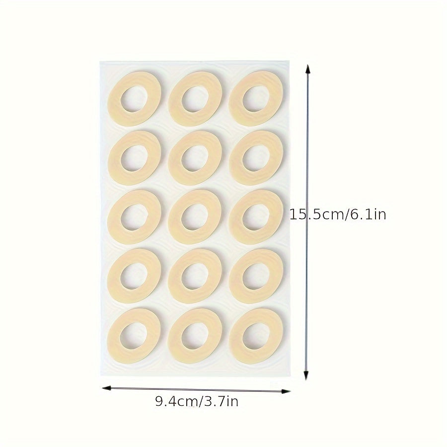 Self-Adhesive Latex Callus Cushions Foot Pads Corn Protectors for Rubbing