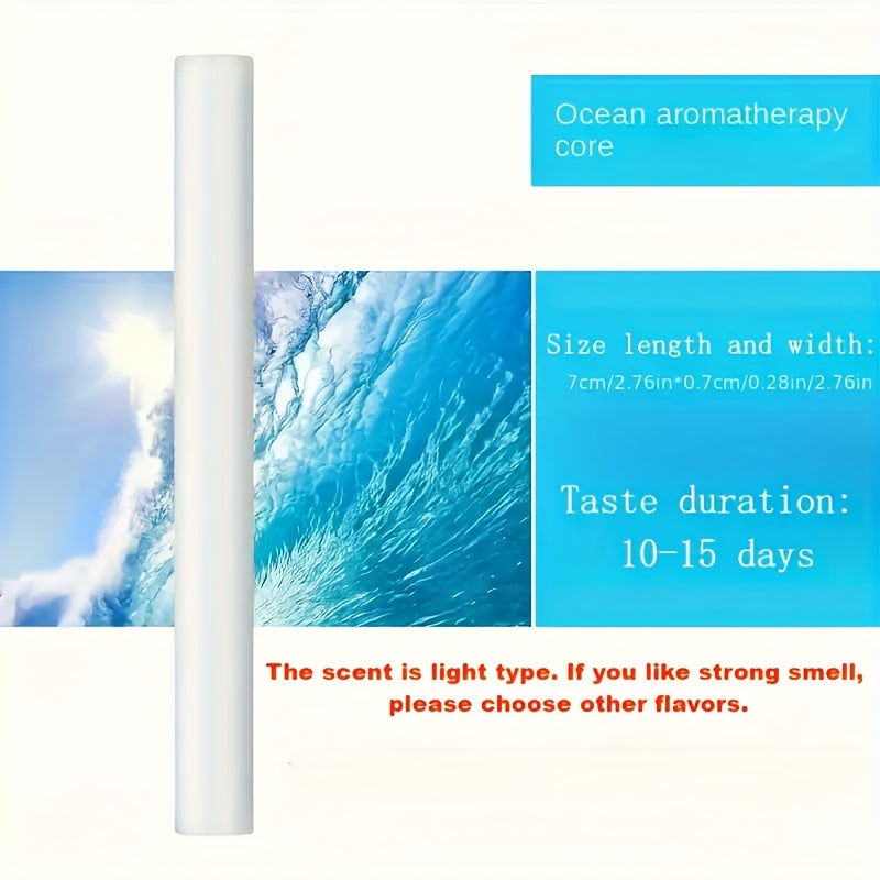 10 dona Avtomobil havo tozalash uchun to'ldirishlar, qattiq aromatizatsiya qiluvchi tayoqlar, ventilyatsiya tizimi ichki hidi